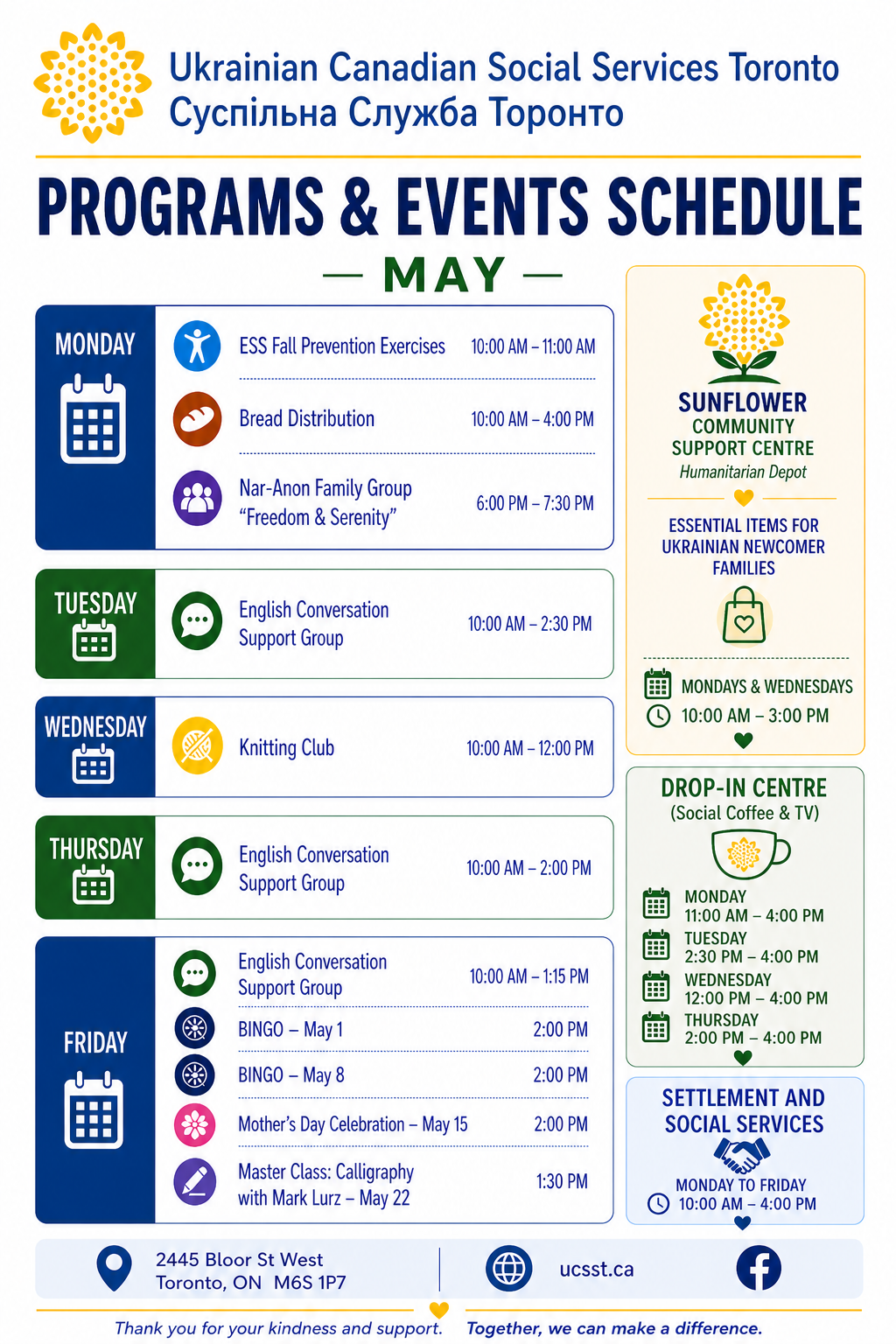 Ucc Events UCC Toronto - UCSST events and programs for the duration of May 2026