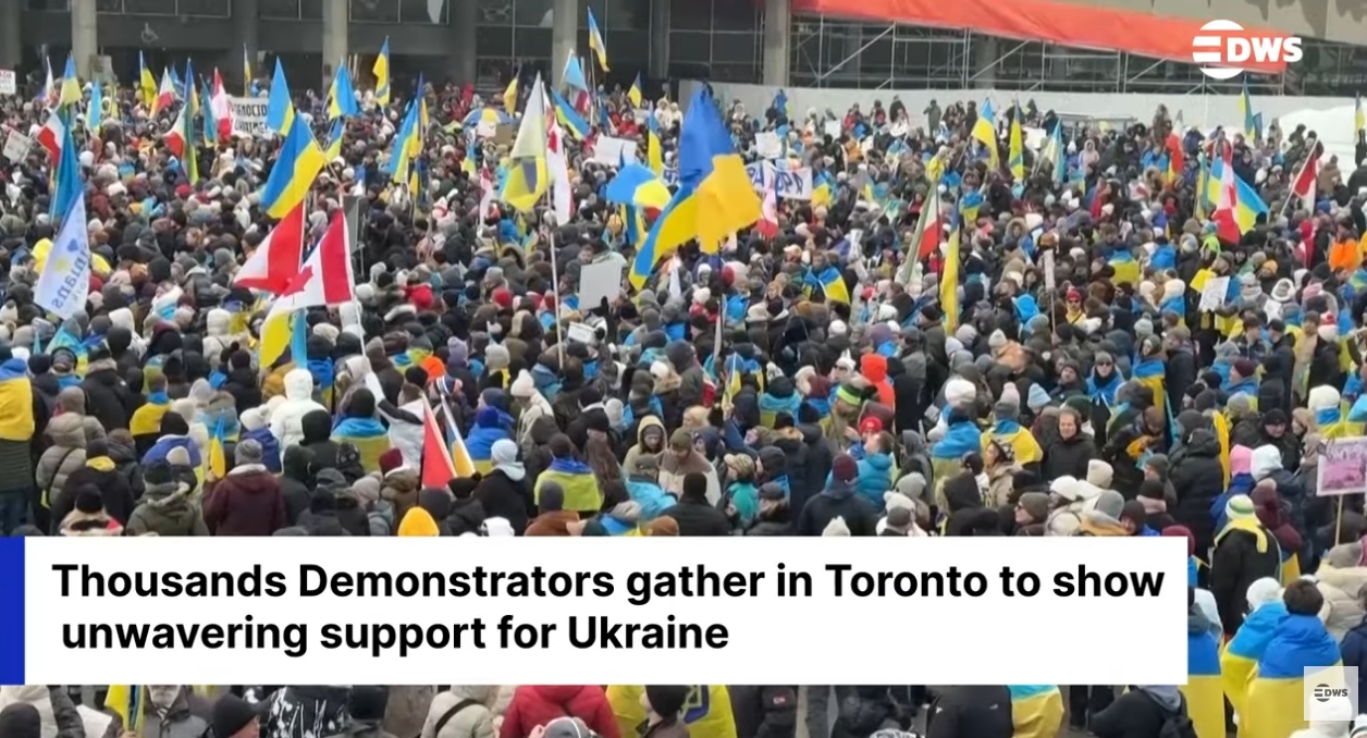 Toronto Ukraine Rally UCC Toronto - DWS News: Toronto Rally for Ukraine VIDEO